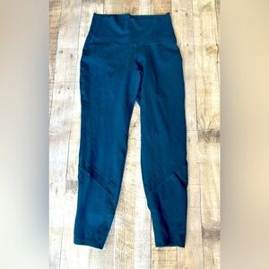 Old Navy active leggings- dark teal - size medium